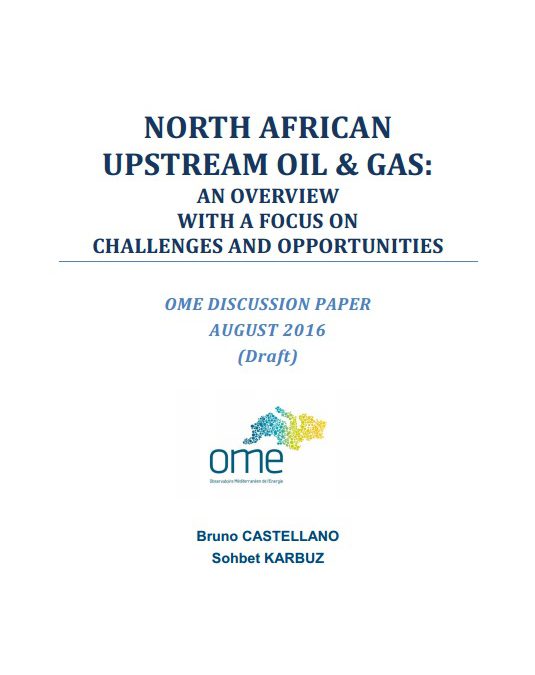 North African Upstream Oil & Gas, August 2016