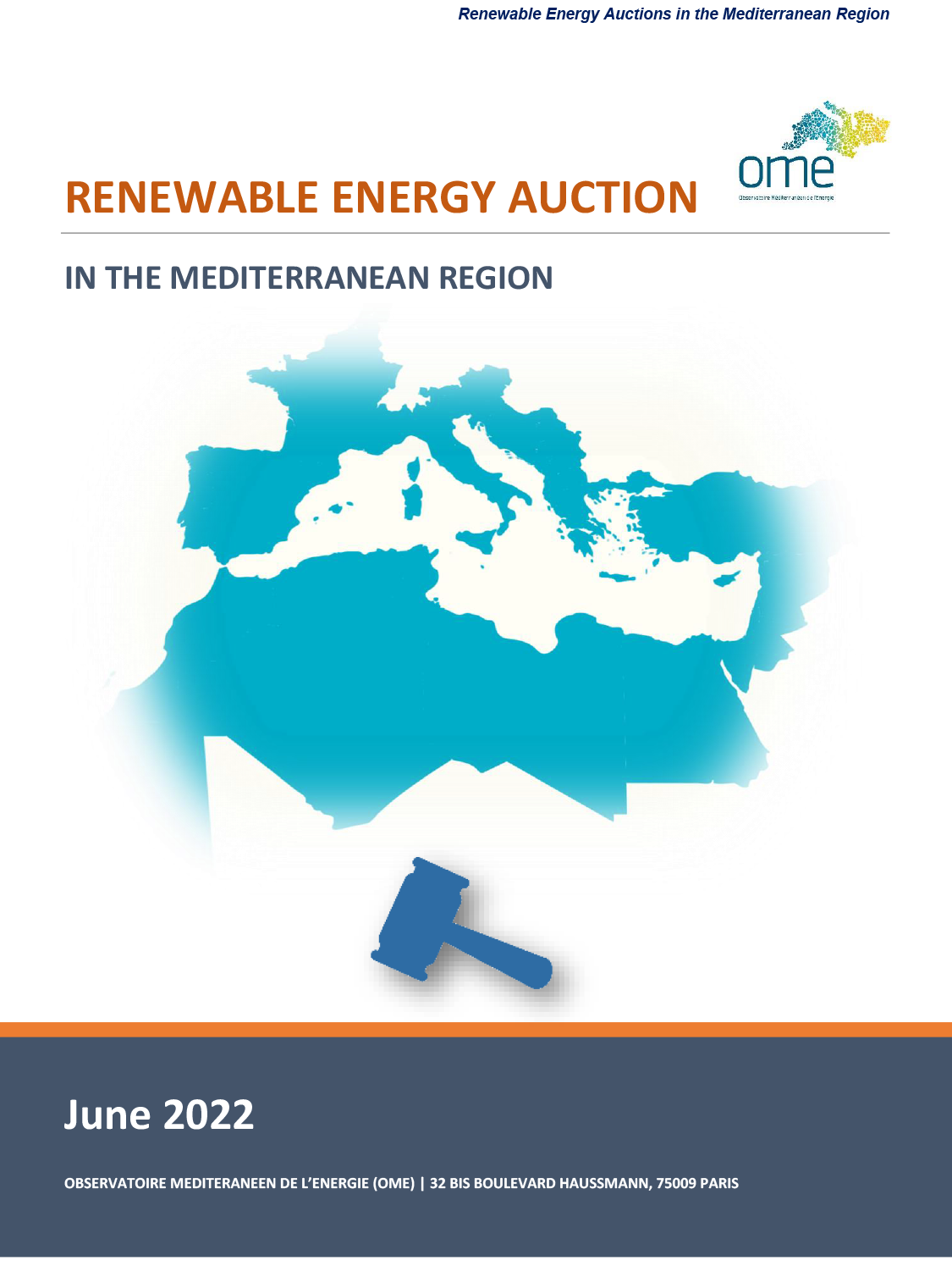 Renewable Energy Auctions in the Mediterranean, June 2022